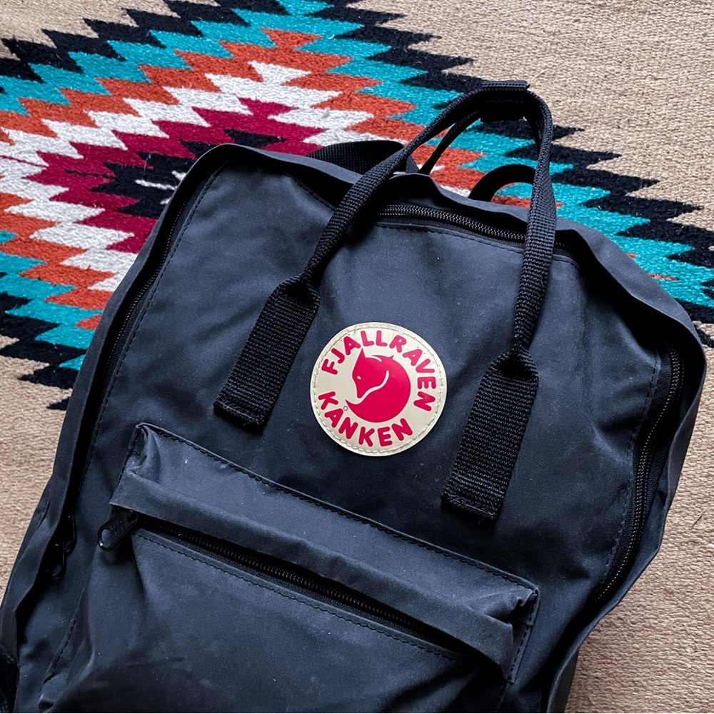Fjallraven Black Backpack - Picture 2 of 5